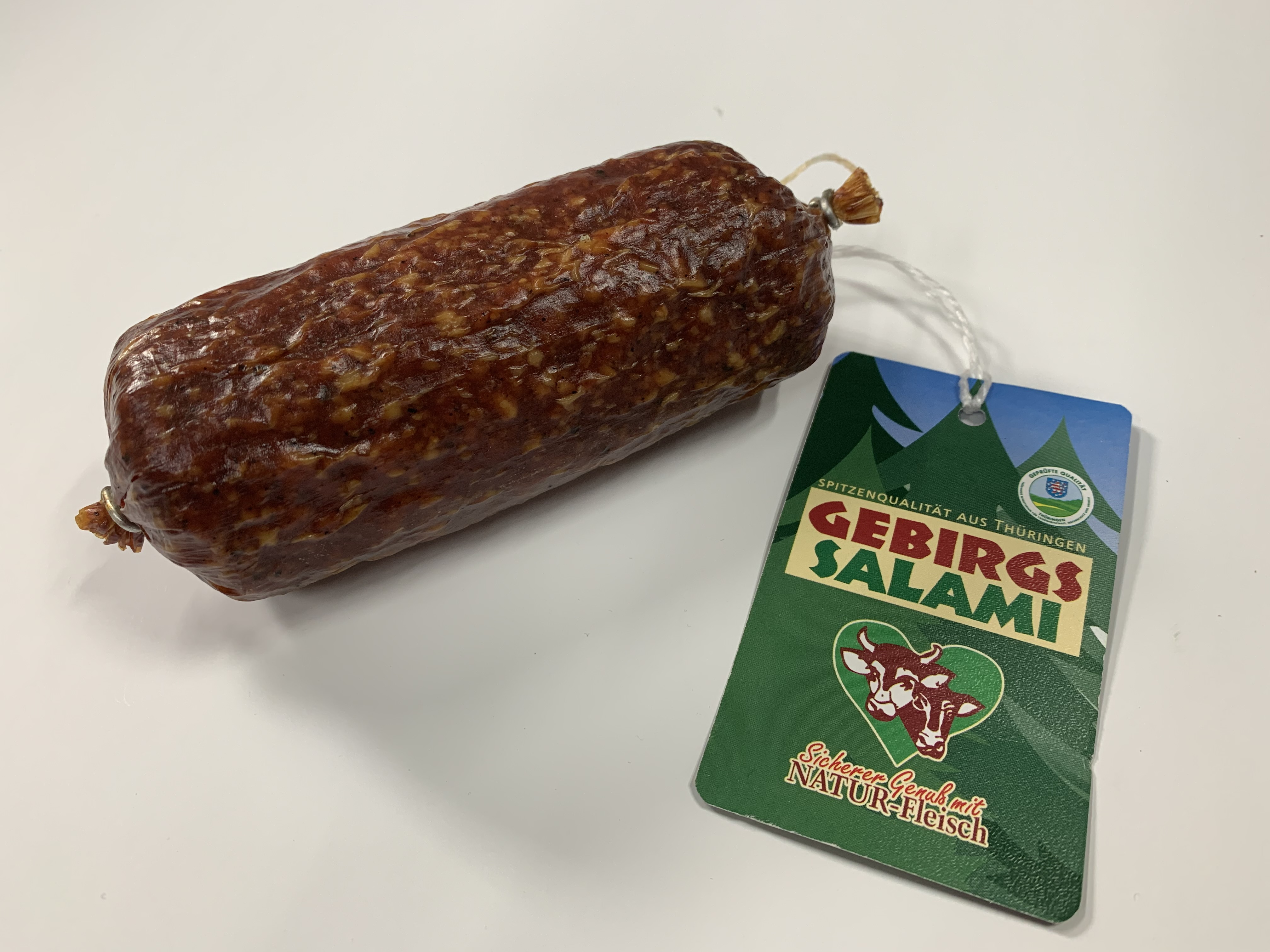 Gebirgssalami, 300 g Rohfüllgewicht Gebirgssalami, 300 g Rohfüllgewicht