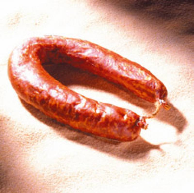 Bauernknackwurst im Ring, 300 g Rohfüllgewicht Bauernknackwurst im Ring, 300 g Rohfüllgewicht